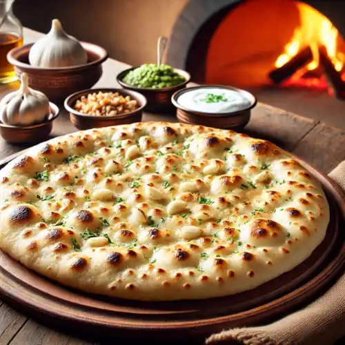 Naan de Ajo (India)